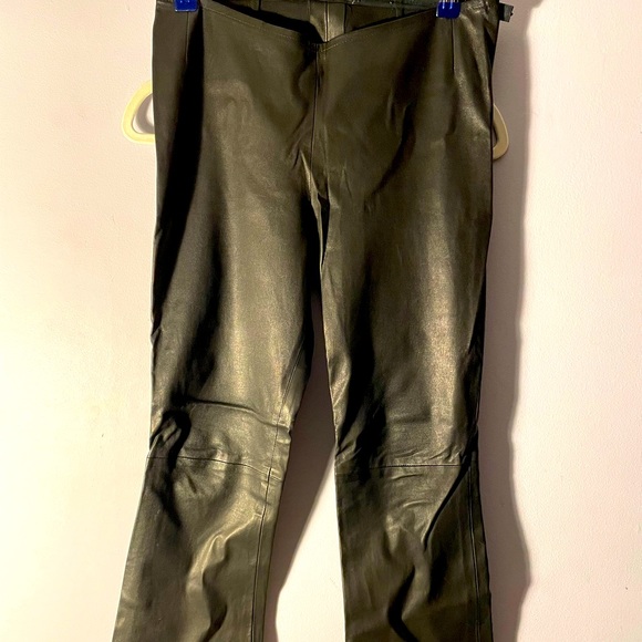 Wes Gordon 100% lamb leather pants. Size 2. Beautiful and in great condition! - Picture 1 of 4